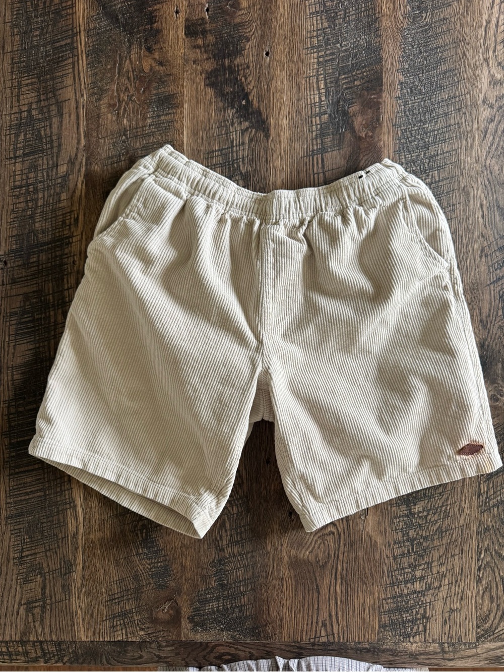 Rip Curl Men’s Beige Corduroy Hybrid Shorts